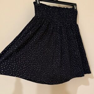 H&M Black Women’s Casual Mini Skirt Polka Dots